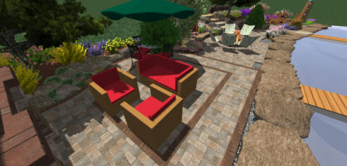 3d landscape design Lowell
