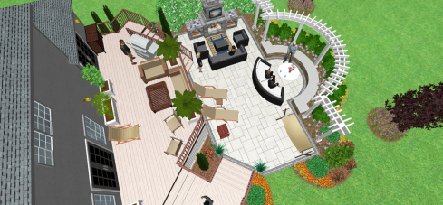 3d landscape design Walker, Grand Rapids