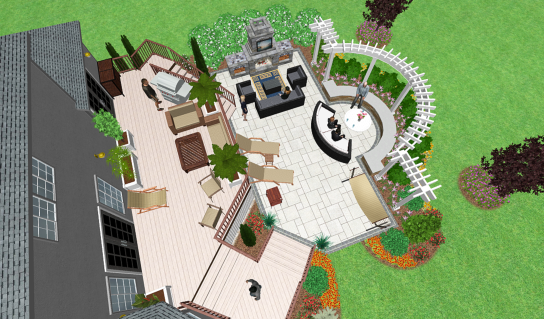 3d landscape design Walker, Grand Rapids