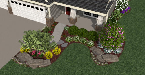 3d landscape design Grandville