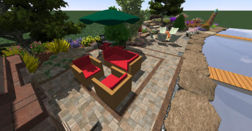 3d landscape design Lowell