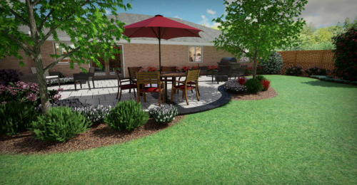 3d landscape design Hudsonville, Grand Rapids